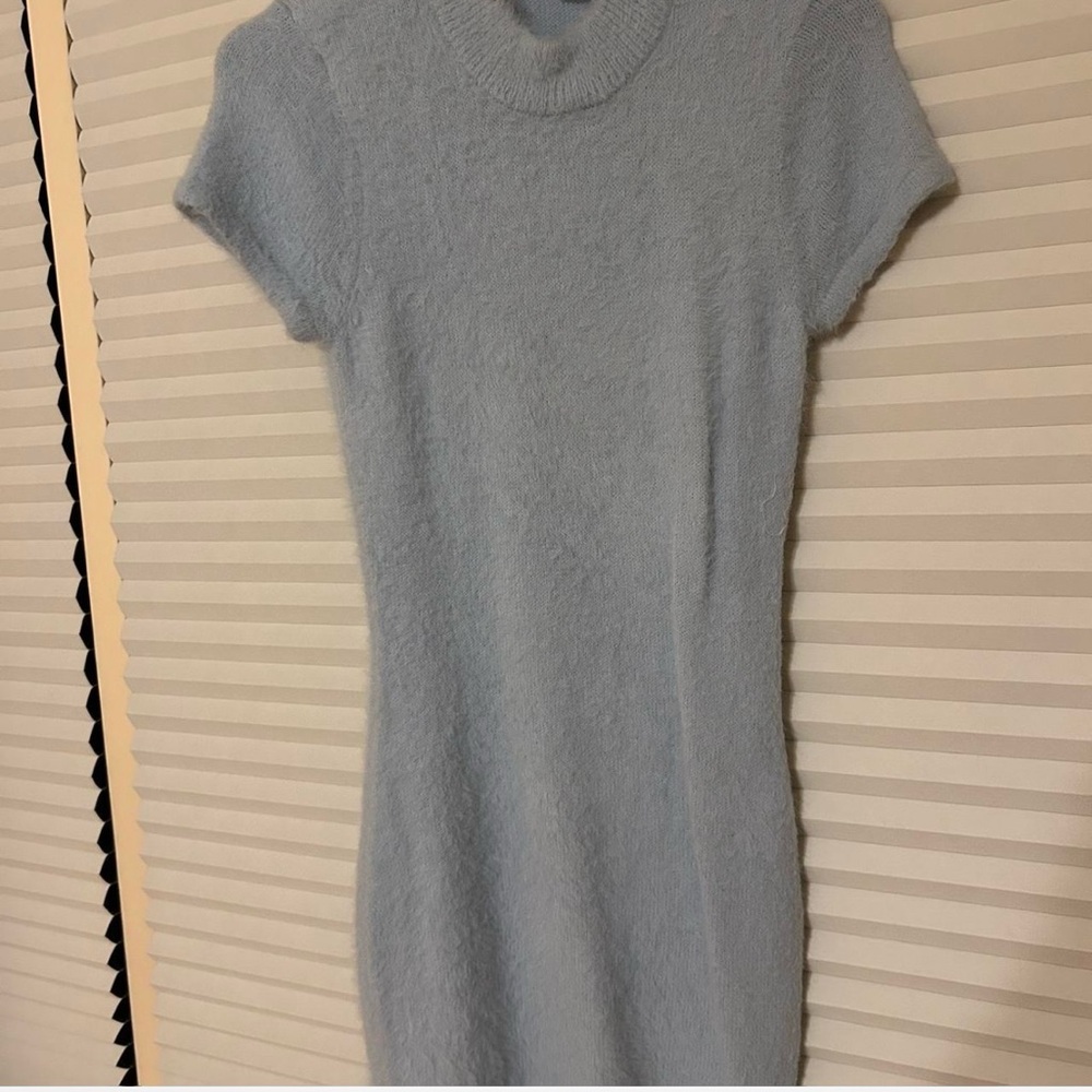H&M Soft Blue Mini Dress